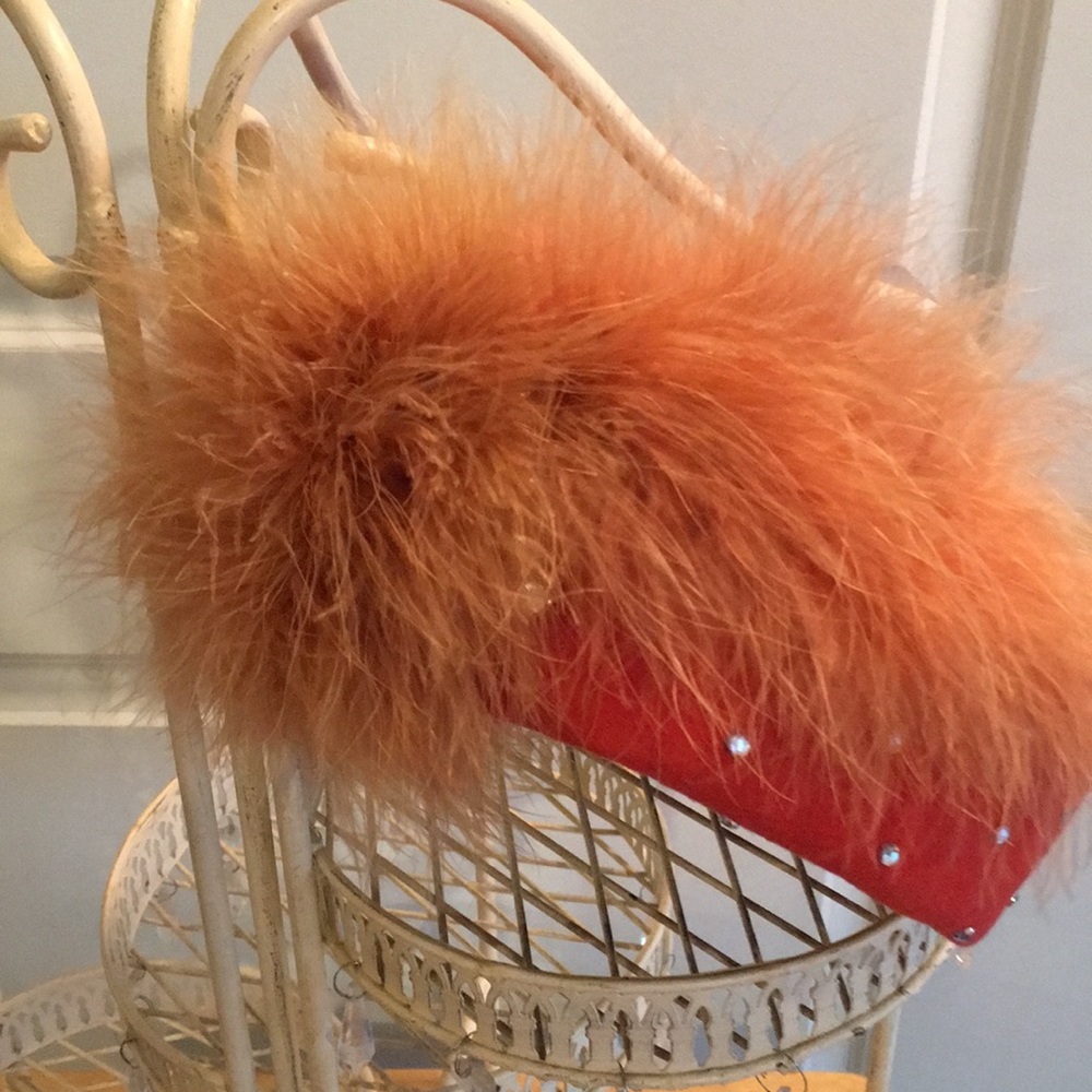 Rust vintage hat